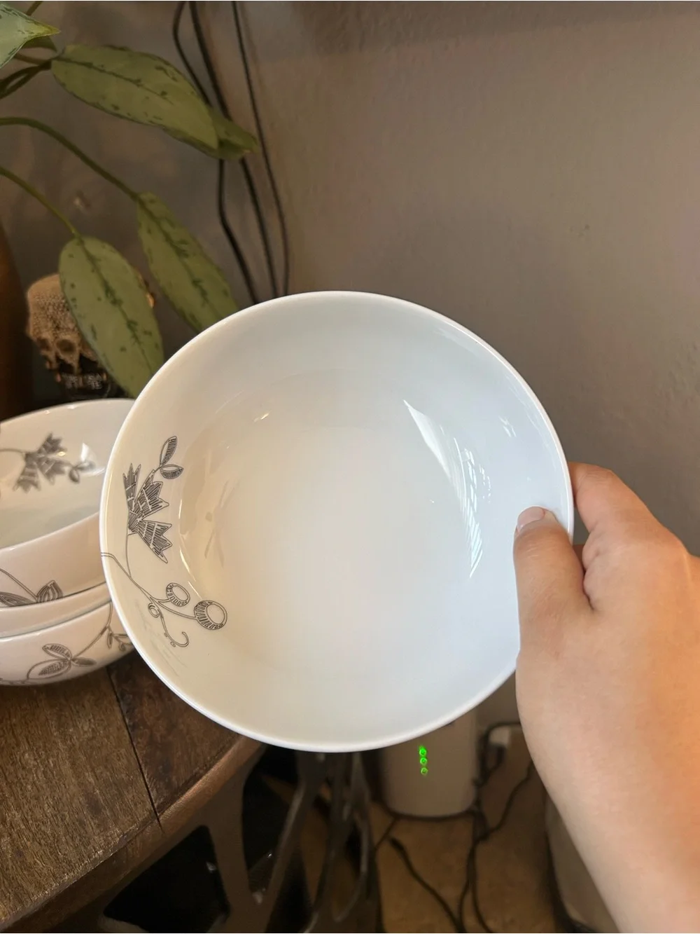 4 Crate And Barrel Kemi Cereal/soup Bowls Set Of 4 Pristine
